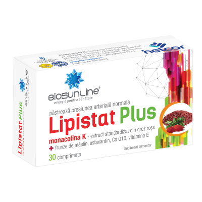 Lipistat Plus, 30 comprimate, Helcor -