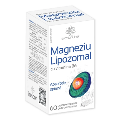 Magneziu lipozomal, 60 capsule, Helcor -