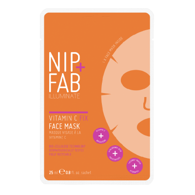 Masca tip servetel pentru fata Vitamin C, 25 ml, NIP+FAB -