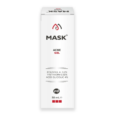 Gel pentru tratamentul comedoanelor inchise si deschise Mask, 30 ml, Meditrina -