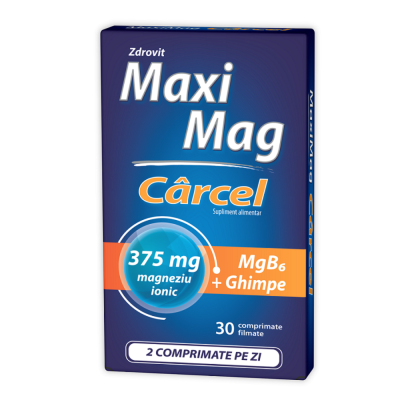 Maximag Carcel, 30 comprimate, Zdrovit -