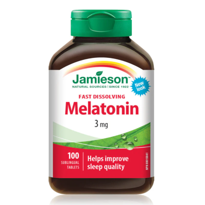 Melatonina 3mg, 100 tablete sublinguale, Jamieson -