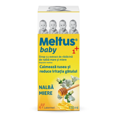 Sirop cu miere Baby 1an+, 100 ml, Meltus -