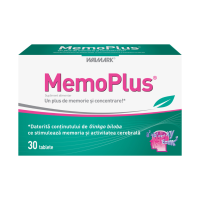 MemoPlus, 30 tablete, Walmark -