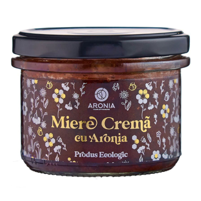 Miere crema cu Aronia, 220g, Aronia Charlottenburg -