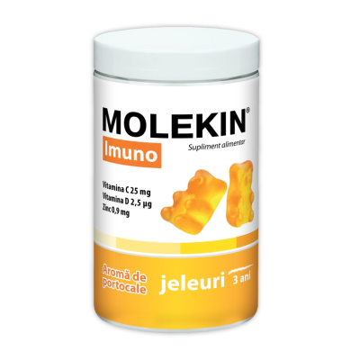 Molekin Imuno 3 ani+, 60 jeleuri gumate, Zdrovit -