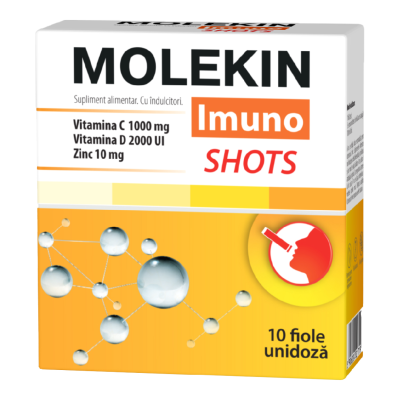 Molekin Imuno Shots, 10 fiole unidoza, Zdrovit -