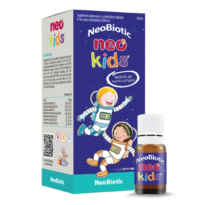 NeoBiotic, 8 flacoane monodoza bifazice, Neo Kids -
