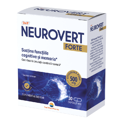 Neurovert Forte, 30 capsule, Sun Wave Pharma -