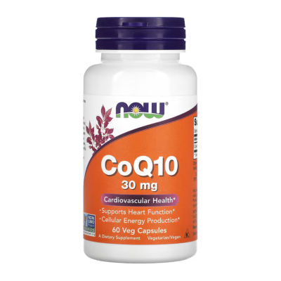 Coenzima Q10 30mg, 60 Capsule, Now Foods -