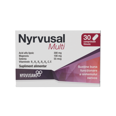 Nyrvusal Multi, 30 comprimate, Nyrvusano -