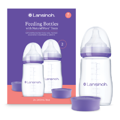 Pachet Biberon, 1+ luna, 2 bucati, 160 ml, Lansihoh -