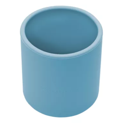Pahar din silicon, 6 luni+, Aqua Blue, Appekids -