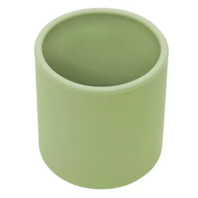 Pahar din silicon, 6 luni+, Raw Green, Appekids -