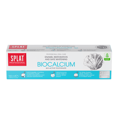 Pasta de dinti Biocalcium, 100 ml, Splat -
