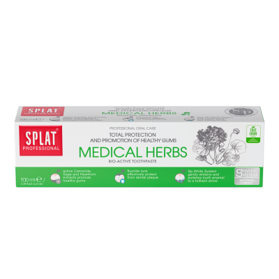 Pasta de dinti Medical Herbs, 100 ml, Splat -