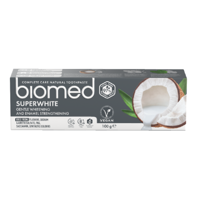 Pasta de dinti Superwhite, 100 g, Biomed -