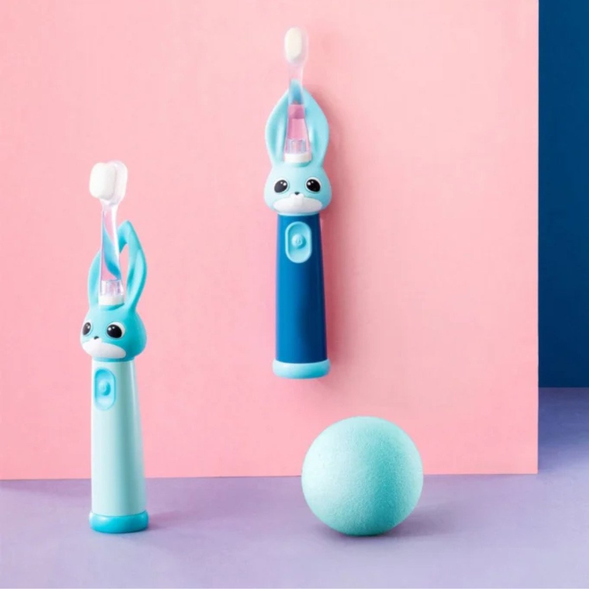 Periuta de dinti electrica Vitammy Bunny Light Blue