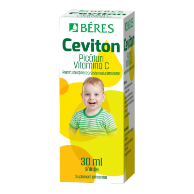 Picaturi Vitamina C, Ceviton, 30 ml, Beres -