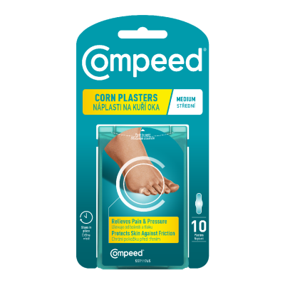 Plasturi medii pentru bataturi, 10 bucati, Compeed -