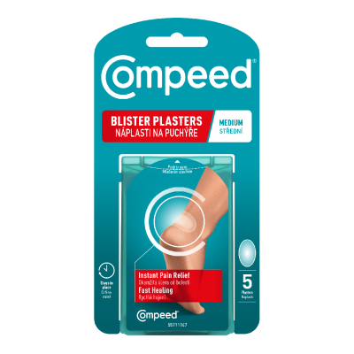 Plasturi medii pentru basici, 5 bucati, Compeed -