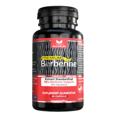 Berberine Premium 600mg, 60 capsule, Boost4Life -