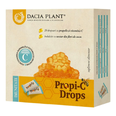 Propi-C Drops, 20 dropsuri, Dacia Plant -