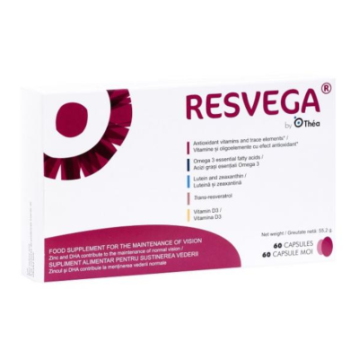 Resvega, 60 capsule, Laboratoires Théa -