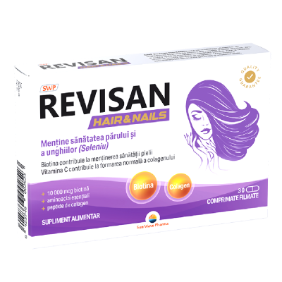 Revisan Par si Unghii, 30 comprimate, Sun Wave Pharma -