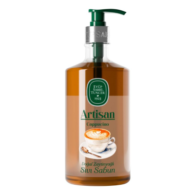 Sapun lichid cu ulei natural de masline Cappuccino Artisan, 600ml, Eyüp Sabri Tuncer -