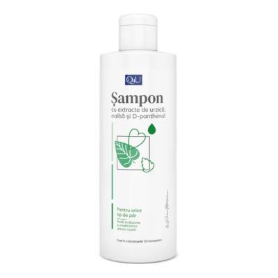 Sampon cu nalba si urzica Q4U, 250 ml, Tis Farmaceutic -