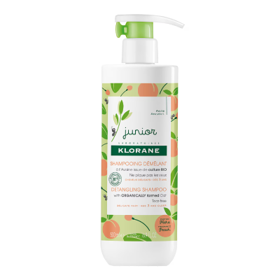 Sampon cu aroma de piersica Junior 500 ml, Klorane -