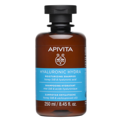 Sampon hidratant cu miere si acid hialuronic Hyaluronic Hydra, 250 ml, Apivita -