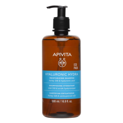Sampon hidratant Hyaluronic Hydra, 500 ml, Apivita -
