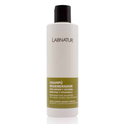 Sampon regenerant cu argan, jojoba si keratina, 250ml, LabNatur -