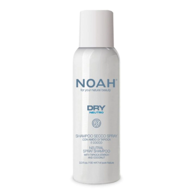 Sampon uscat cu amidon de tapioca si cocos Neutral Dry, 100 ml, Noah -