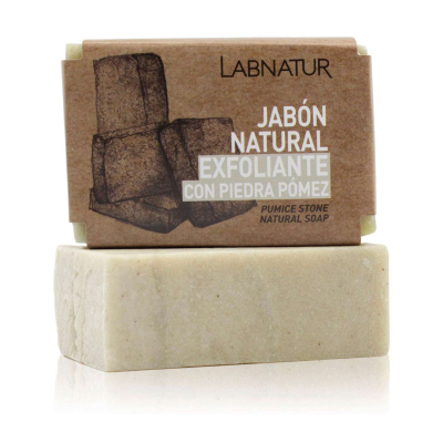 Sapun natural exfoliant cu piatra ponce, 100g, LabNatur -