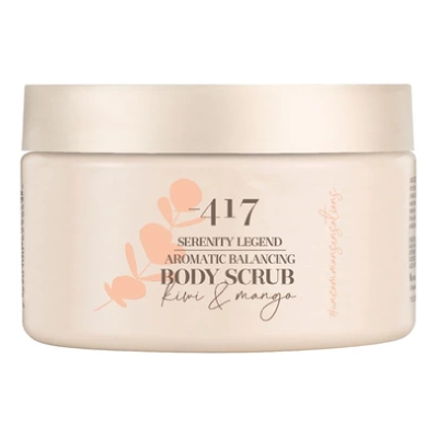 Scrub pentru corp cu kiwi si mango Serenity Legend, 400 g, Minus 417 -