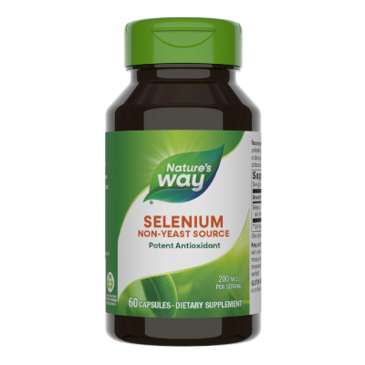 Selenium 200 mcg Nature's Way, 60 capsule, Secom -