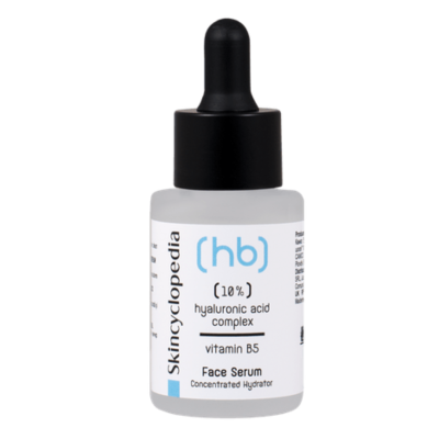 Ser facial cu 10% acid hialuronic complex + B5, 30ml, Skincyclopedia -