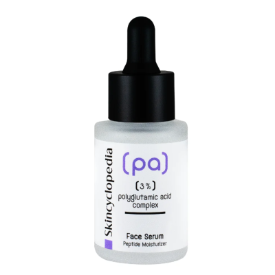 Ser facial cu 3% complex de acid poliglutamic, 30ml, Skincyclopedia -