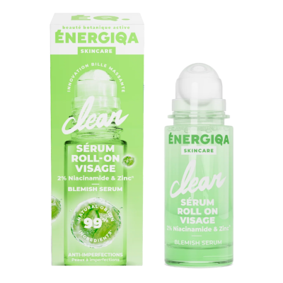 Ser roll-on pentru fata cu niacinamide si zinc, 30 ml, Energie Fruit -
