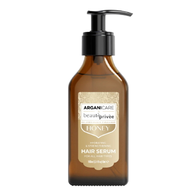 Ser hidratant si fortifiant pentru par, Honey, Beaute privee, 100 ml, Arganicare -