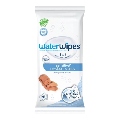Servetele umede, 28 bucati, Water Wipes -
