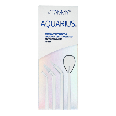 Set 4 varfuri pentru irigator oral, Aquarius, Vitammy -