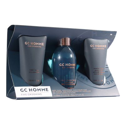 Set cadou Daily Essentials, GC Homme Fine Grooming, 3 articole, The Luxury Bathing Company -