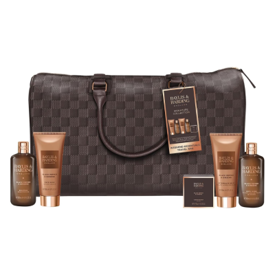 Set cadou pentru barbati Black Pepper & Ginseng, 5 piese, Baylis&Harding -