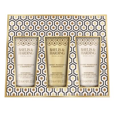Set de îngrijire a mâinilor Sweet Mandarin&Grapefruit, 3*50ml, Baylis&Harding -