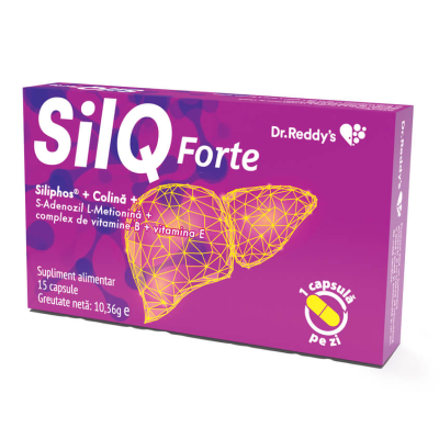 SilQ Forte, 15 capsule, Dr. Reddys -
