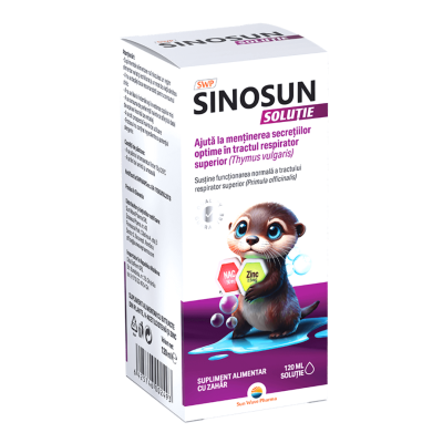 Solutie Sinosun, 120 ml, Sun Wave Pharma -